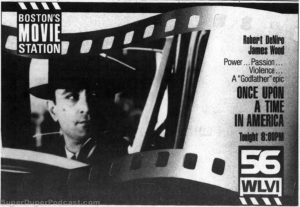 ONCE UPTO A TIME IN AMERICA- WLVI television guide ad.
April 30, 1991.