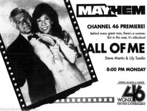 ALL OF ME- Television guide ad. May 14, 1990.