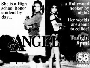 ANGEL- Television guide ad. May 16, 1989.