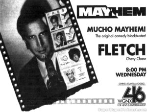 FLETCH- Television guide ad.
May 23, 1990.