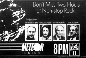 METEOR- Television guide ad. May 10, 1988.