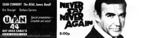NEVER SAY NEVER AGAIN- television guide ad.
May 17, 1996.