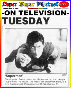 SUPERMAN THE MOVIE-
May 10, 1988.