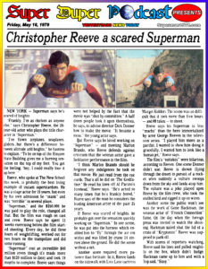 SUPERMAN THE MOVIE-
May 18, 1979.