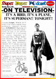 SUPERMAN THE MOVIE-
May 8, 1989.