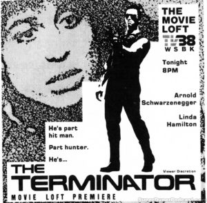 THE TERMINATOR- Television guide ad.
May 16, 1990.