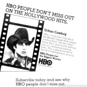 URBAN COWBOY- Newspaper ad. May 31, 1981.