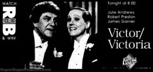 VICTOR /VICTORIA- Television guide ad.
May 23, 1990.