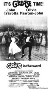 GREASE- Newspaper ad.
June 18, 1978.