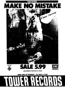 KIM CARNES IN CONCERT- Newspaper ad.
June 15, 1981.