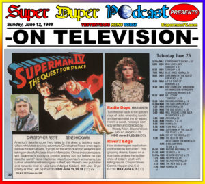 SUPERMAN IV-
June 12, 1988.
Caped Wonder Stuns City!