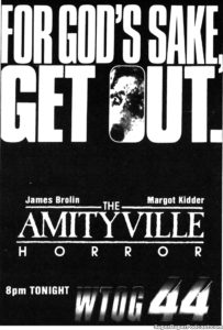 THE AMITYVILLE HORROR- Television guide ad.
July 21, 1989.