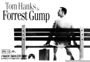 FORREST GUMP- Newspaper ad.
July 7, 1994.