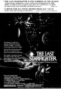THE LAST STARFIGHTER- Newspaper ad.
July 13, 1984.