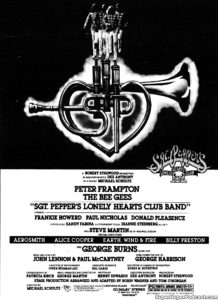 SGT PEPPER'S LONELY HEARTS CLUB BAND- Newspaper ad.
July 22, 1978.