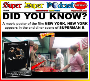 SUPERMAN II-
Super trivia.
Caped Wonder Stuns City!