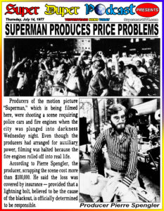 SUPERMAN THE MOVIE-
July 14, 1977.
Caped Wonder Stuns City!