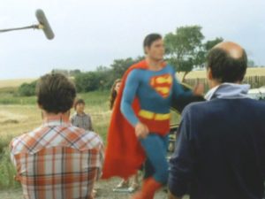 SUPERMAN III-
August 29-31, 1982. Blackie, Alberta, Canada.
Caped Wonder Stuns City!