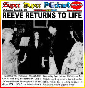 SUPERMAN THE MOVIE-
August 22, 1979.
Caped Wonder Stuns City!