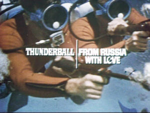 FROM RUSSIA WITH LOVE/THUNDERBALL theatrical TV spot 2