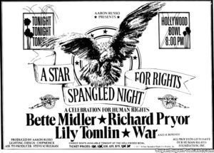 BETTE MIDLER- Newspaper ad.
September 18, 1977.