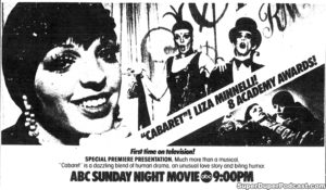 CABARET- Television guide ad.
September 14, 1975.