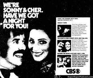 CHER- Television guide ad.
September 15, 1972.