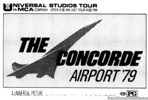 AIRPORT 79 THE CONCORDE- Newspaper ad.
September 23, 1979.