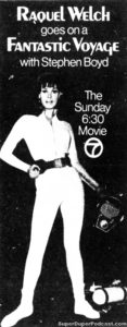 FANTASTIC VOYAGE- Television guide ad.
September 29, 1974.
