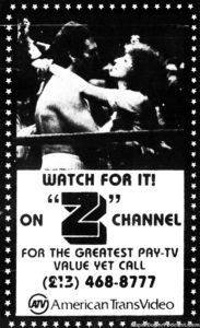 THE MAIN EVENT- Television guide ad.
September 16, 1980.