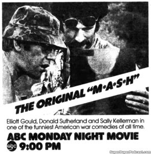 MASH- Television guide ad.
September 20, 1976.