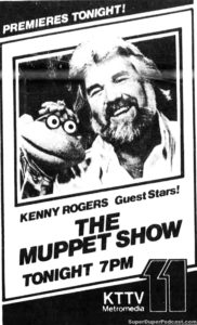 THE MUPPET SHOW- Television guide ad.
September 16, 1981.