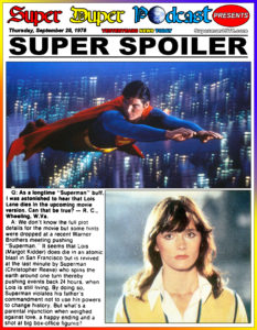 SUPERMAN THE MOVIE-
September 28, 1978.
Caped Wonder Stuns City!
