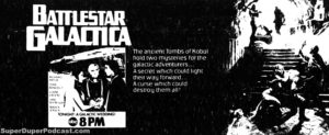 BATTLESTAR GALACTICA- Television guide ad.
October 1, 1978.