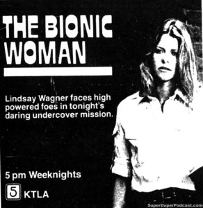 THE BIONIC WOMAN- Television guide ad.
October 2, 1978.