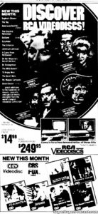 CLEOPATRA- Home video ad.
October 1, 1983.