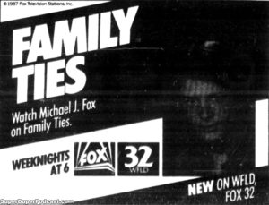 FAMILTY TIES- Television guide ad.
September 30, 1987.