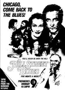 HILL STREET BLUES- Television guide ad.
October 3, 1988.