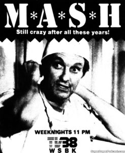 MASH- Television guide ad.
October 13, 1988.