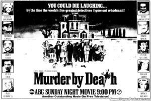MURDER BY DEATH- Television guide ad.
September 30, 1979.