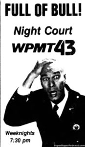 NIGHT COURT- Television guide ad.
October 4, 1988.