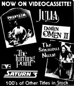 DAMIEN: OMEN II- Home video ad.
October 4, 1980.