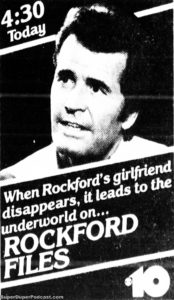 THE ROCKFORD FILES- television guide ad.
October 7, 1980.
