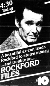 THE ROCKFORD FILES- television guide ad.
October 10, 1980.