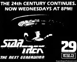 STAR TREK THE NEXT GENERATION SEASON 2- Television guide ad.
October 2, 1988.