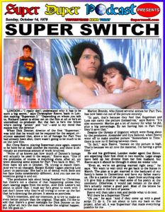 SUPERMAN II-
October 10, 1979.
Caped Wonder Stuns City!