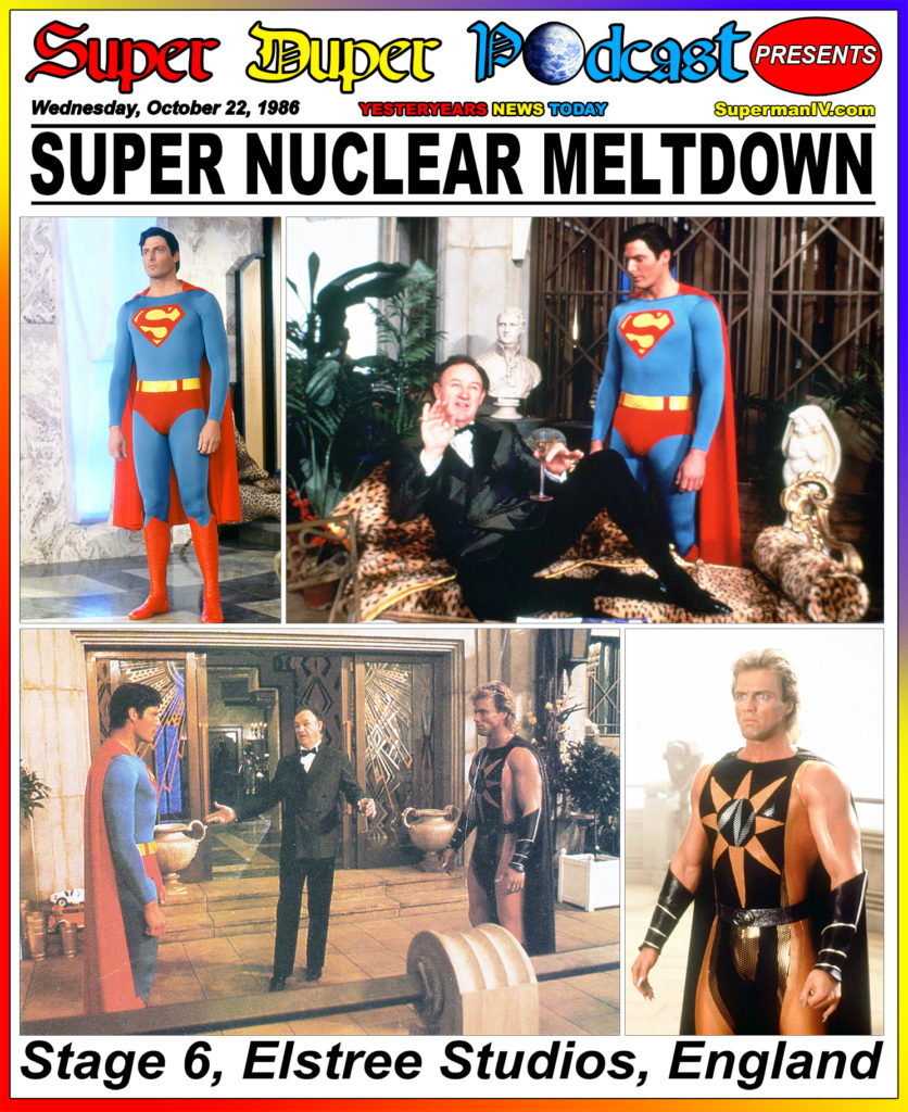 SUPERMAN IV-
October 21, 1986.
Caped Wonder Stuns City!