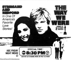 THE WAY WE WERE- Television guide ad.
October 13, 1980.