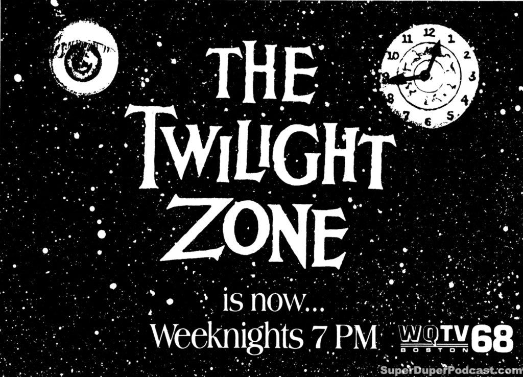 THE TWILIGHT ZONE- Television guide ad.
October 4, 1988.