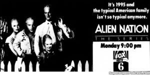 ALIEN NATION THE SERIES- Television guide ad. November 20, 1989.